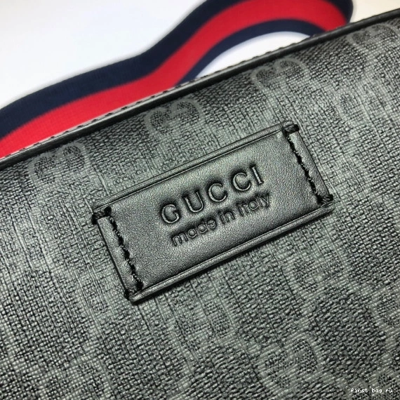 First bag ru GG GUCCI Black bag shoulder 0729